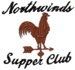 Northwinds Supper Club, Custom Embroidered Logo